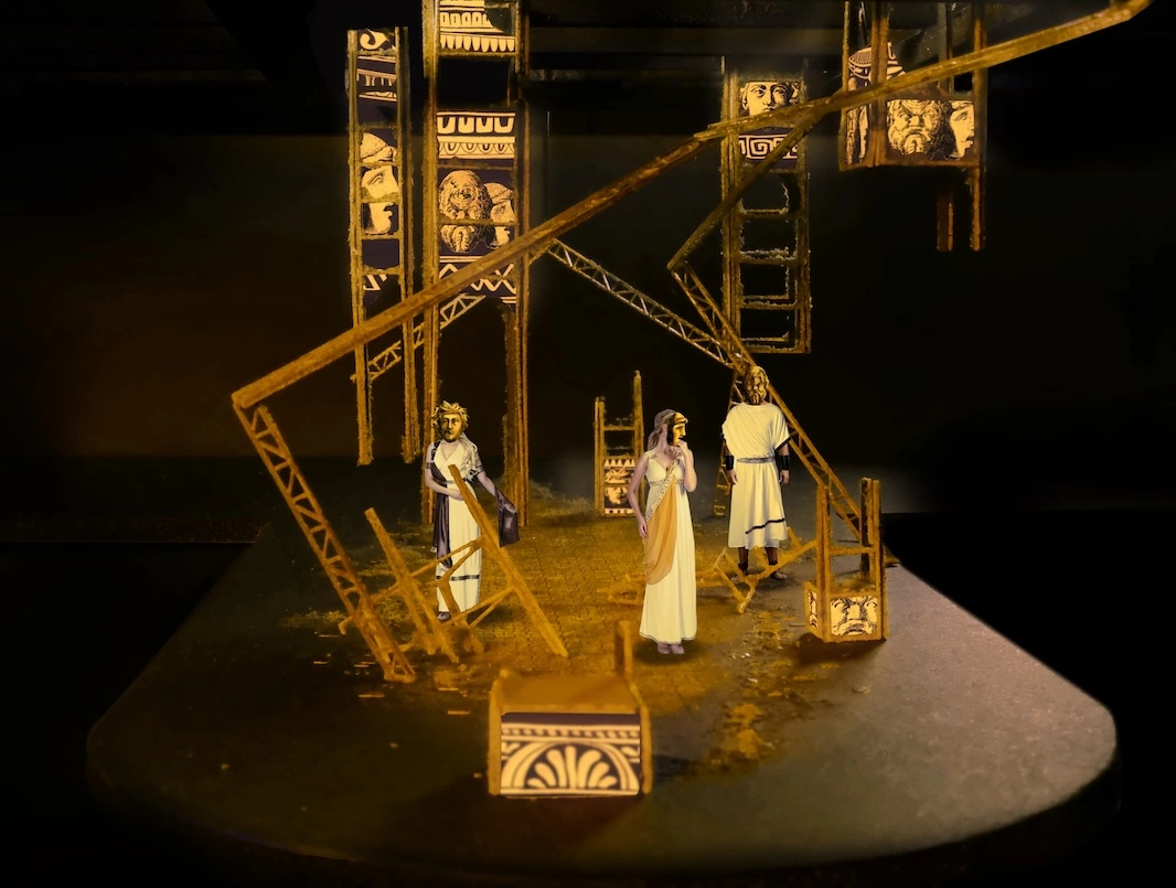 Iphigenia model, source: Shuyang Zhou.